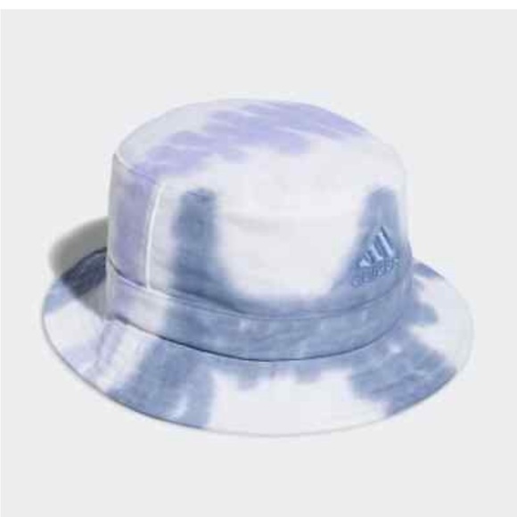 Adidas Womens Colorwash Bucket Hat Watercolor Tie Dye Blue Violet - Picture 4 of 6